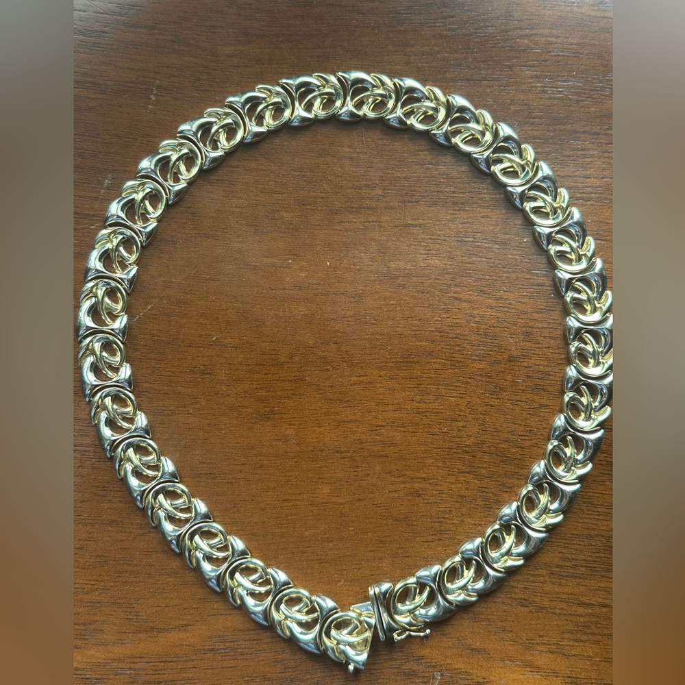 18 Gold chunky Necklace